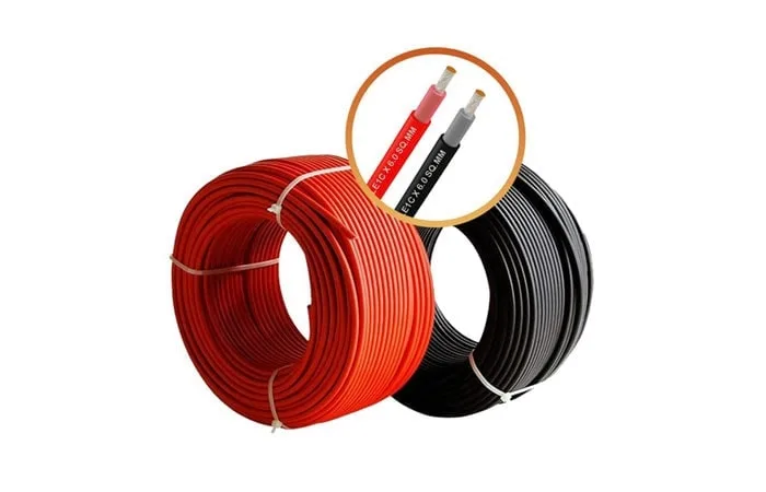 کابل حرارتی در پنل خورشیدی